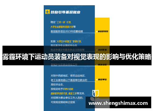 雾霾环境下运动员装备对视觉表现的影响与优化策略